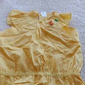 Gymboree Yellow Tank Top with Flower Accent